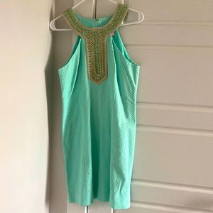 Beautiful green with gold detail